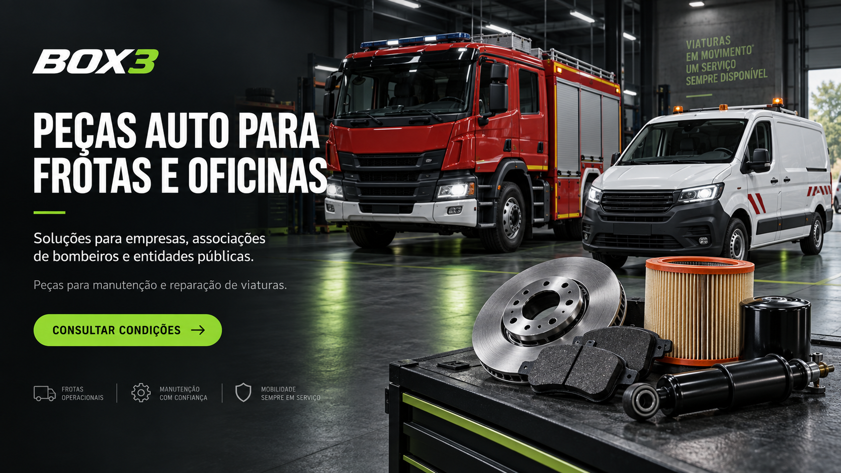 BOX3 — Peças auto para frotas e oficinas